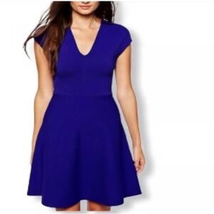 Reiss blue A line dress